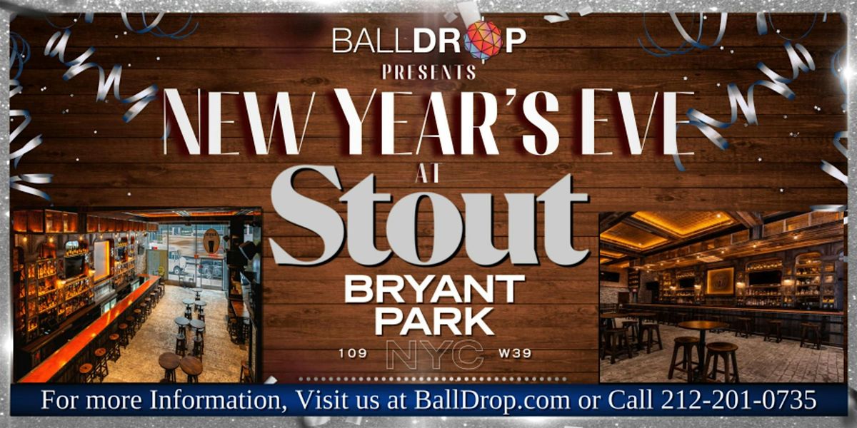 BallDrop.com Presents Stout NYC Times Square New Year's Eve, 31 December | Event in New York | AllEvents