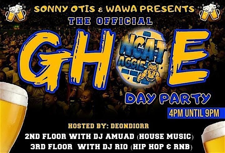 GHOE DAY PARTY - Hosted by DEONDIORR, 10 October | Event in Greensboro | AllEvents