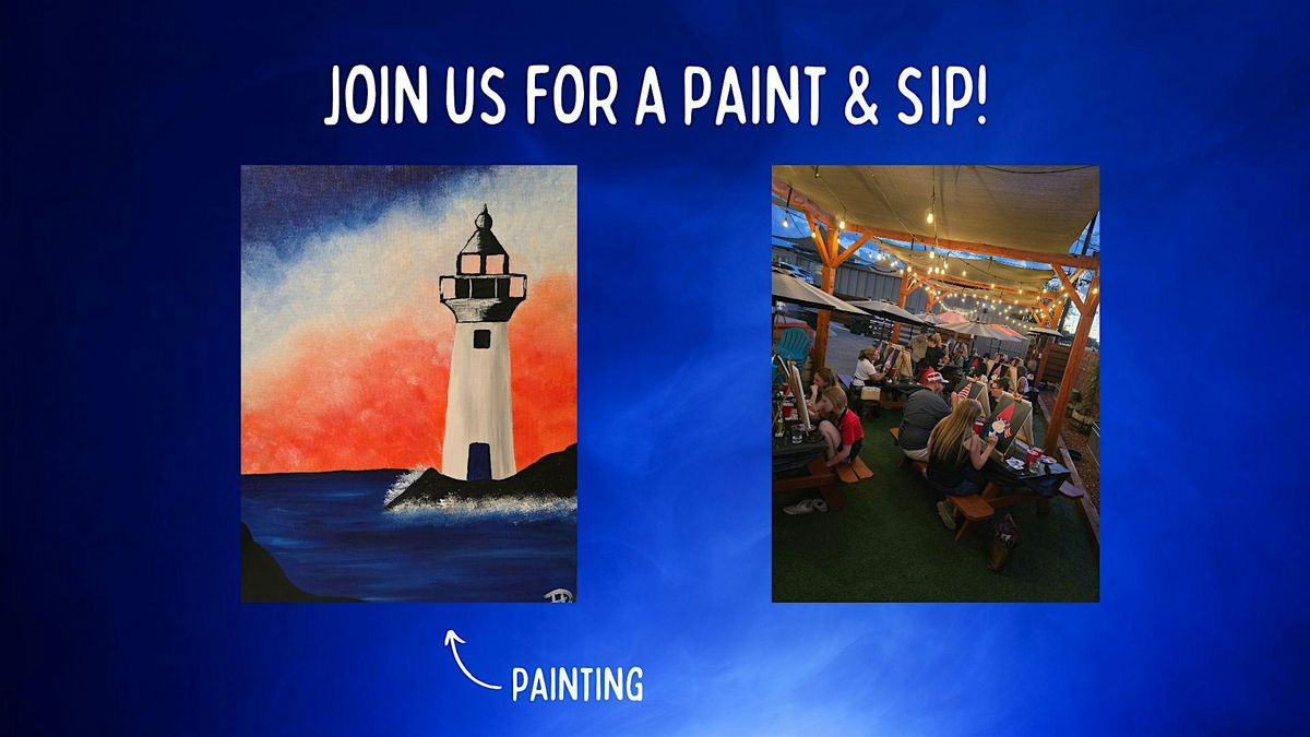 Paint & Sip - Bronco Lighthouse at Something Brewery!, 20 August | Event in Brighton | AllEvents