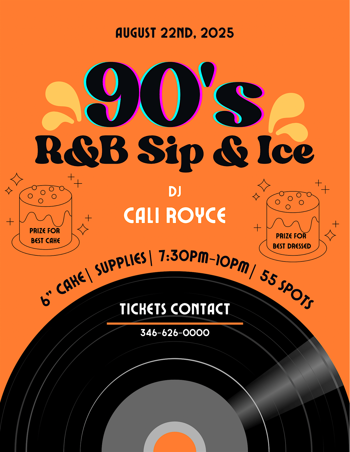 R&B Sip & Cake, 22 August | Event in Stafford | AllEvents