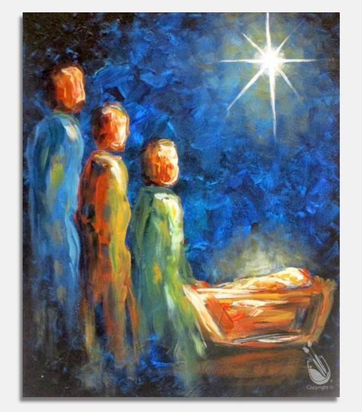 Lorena Methodist Women, Painting with a Twist (Waco, TX), December 11