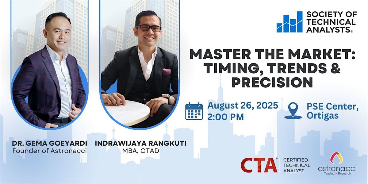 Master the Market: Timing, Trends and Precision, 26 August | Event in Pasig | AllEvents