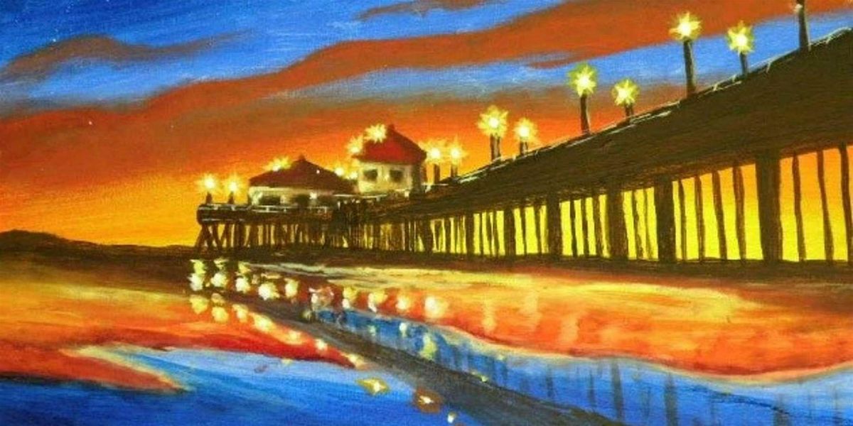 Night At The Pier - Paint and Sip by Classpop!™ | Event in Elk Grove | AllEvents