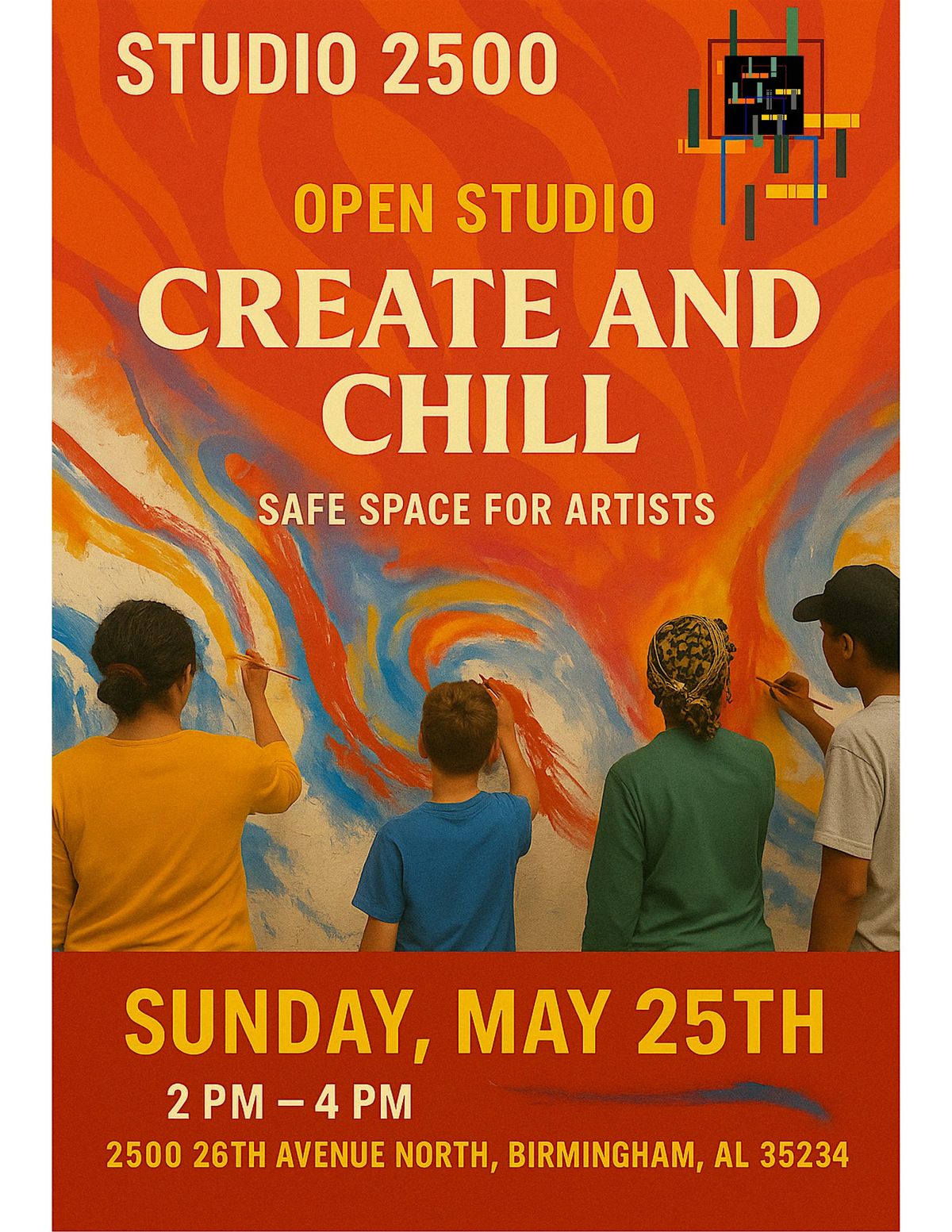 Create & Chill, 25 May | Event in Birmingham | AllEvents