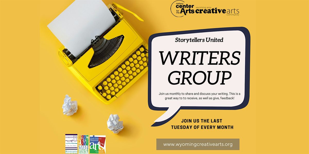 Copy of Copy of Copy of Writers Group, 28 October | Event in Wyoming | AllEvents