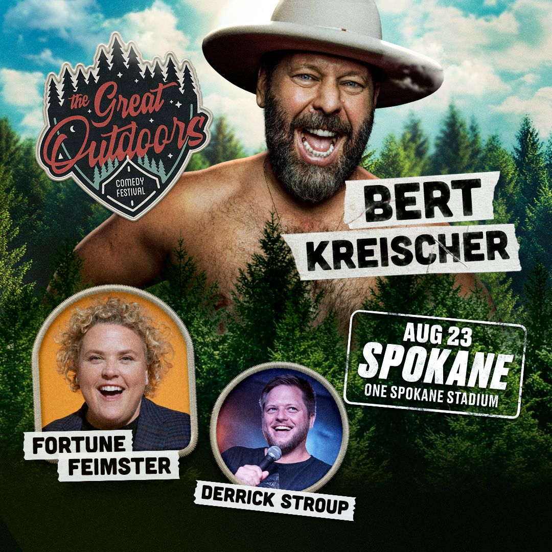 Great Outdoors Comedy Festival: Bert Kreischer  Fortune Feimster & Derrick Stroup, 22 August | AllEvents