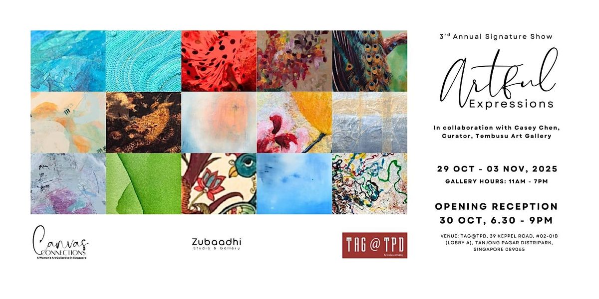 Artful Expressions, 30 October | Event in Singapore | AllEvents