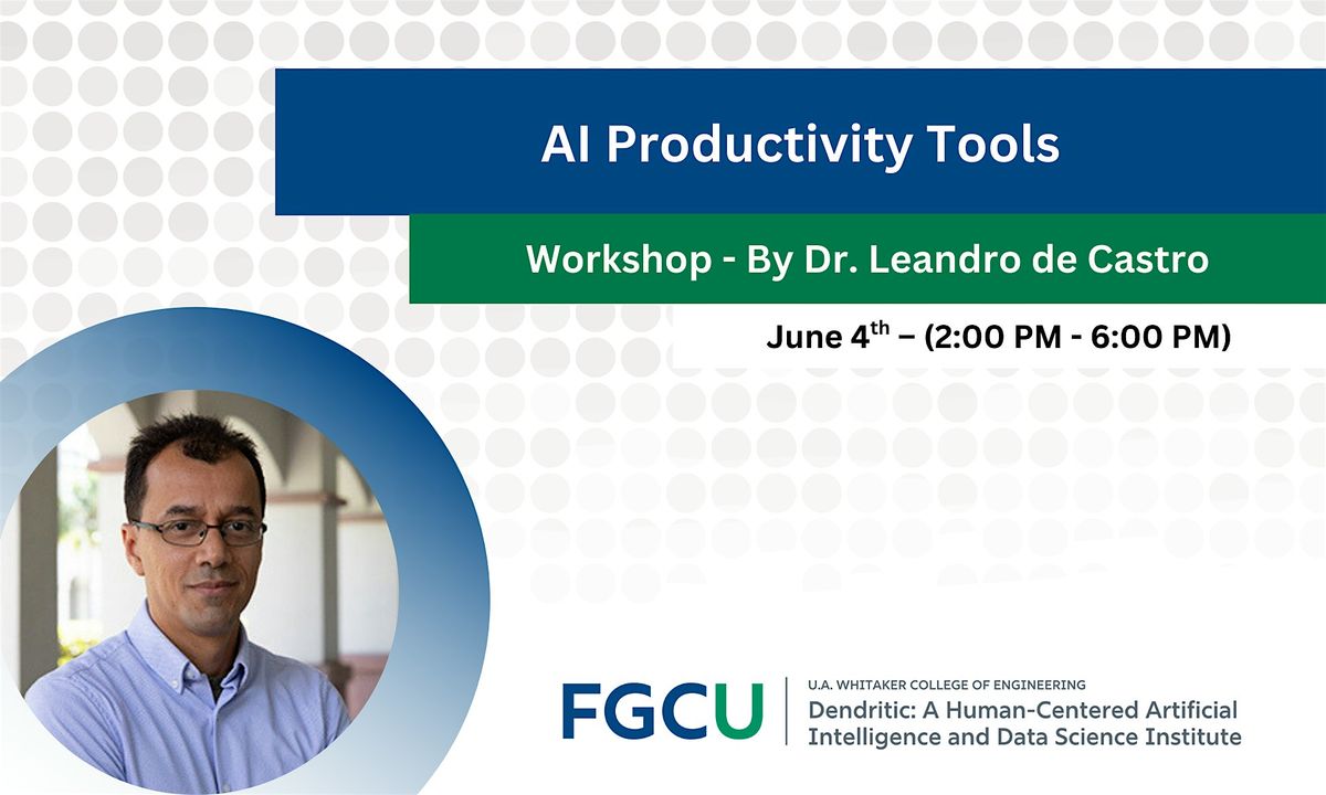 "AI Productivity Tools" - WORKSHOP | Event in Fort Myers | AllEvents