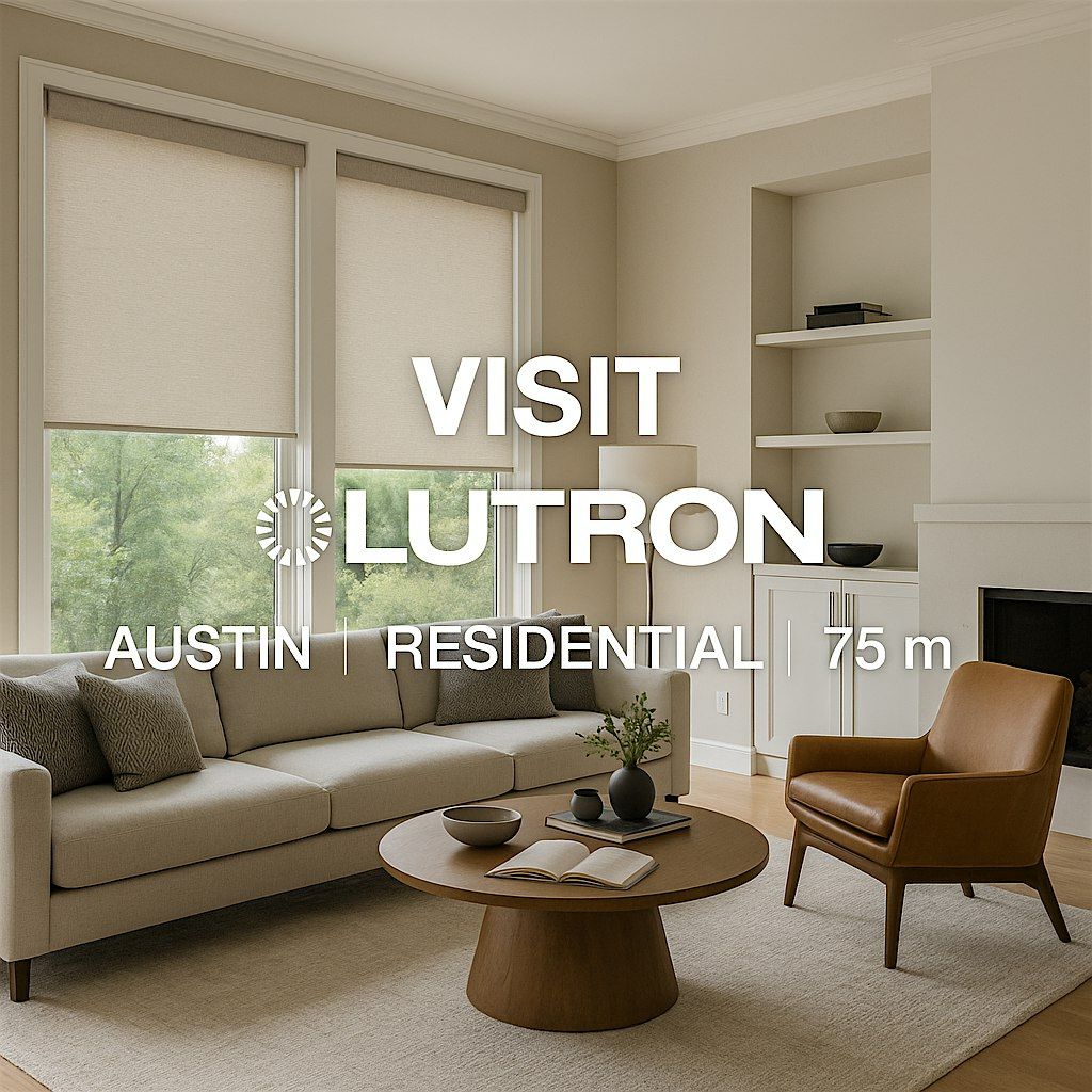 Visit Lutron | Austin |Residential | 75 m, 5 August | Event in Austin | AllEvents