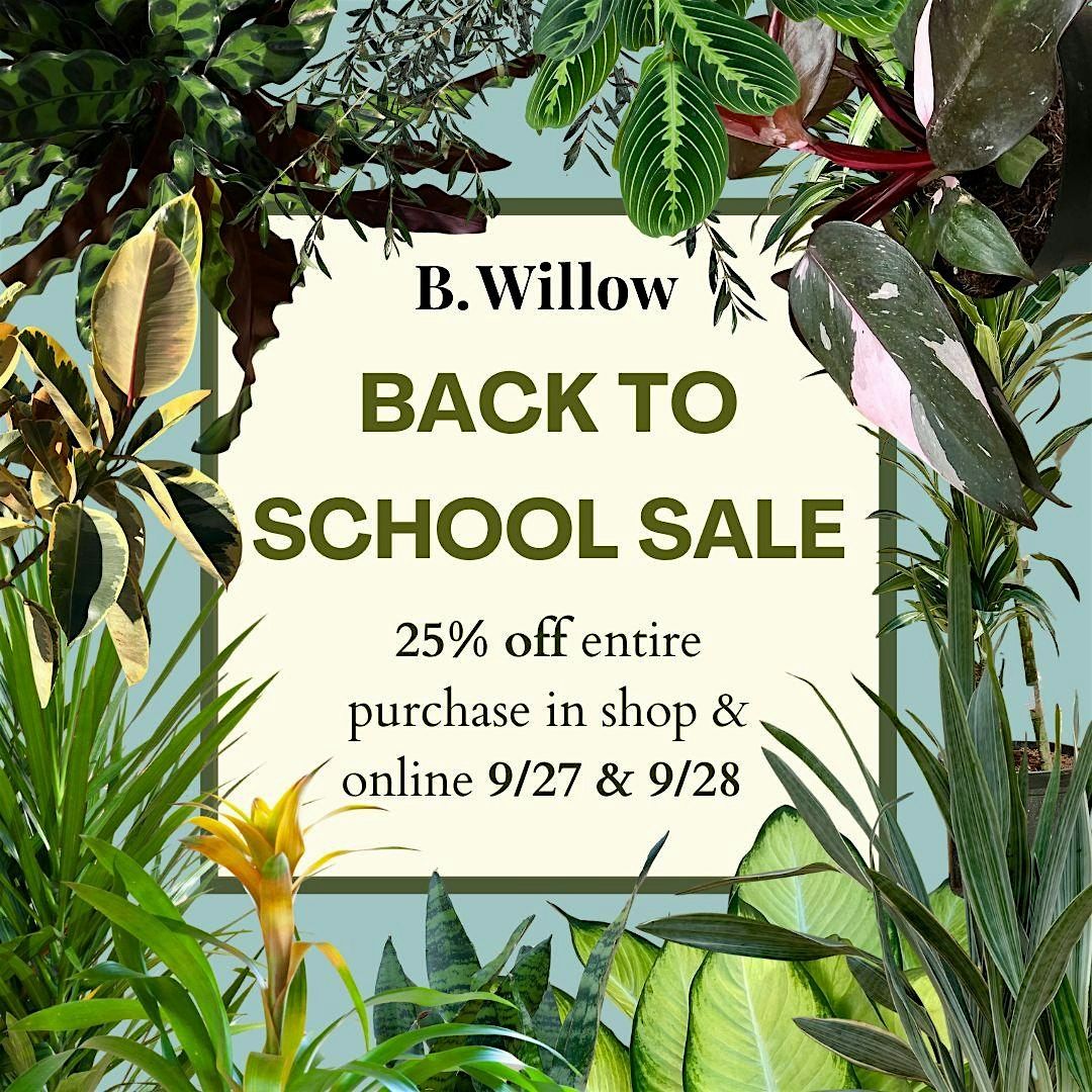 Back to School Sale!, 27 September | Event in Baltimore | AllEvents