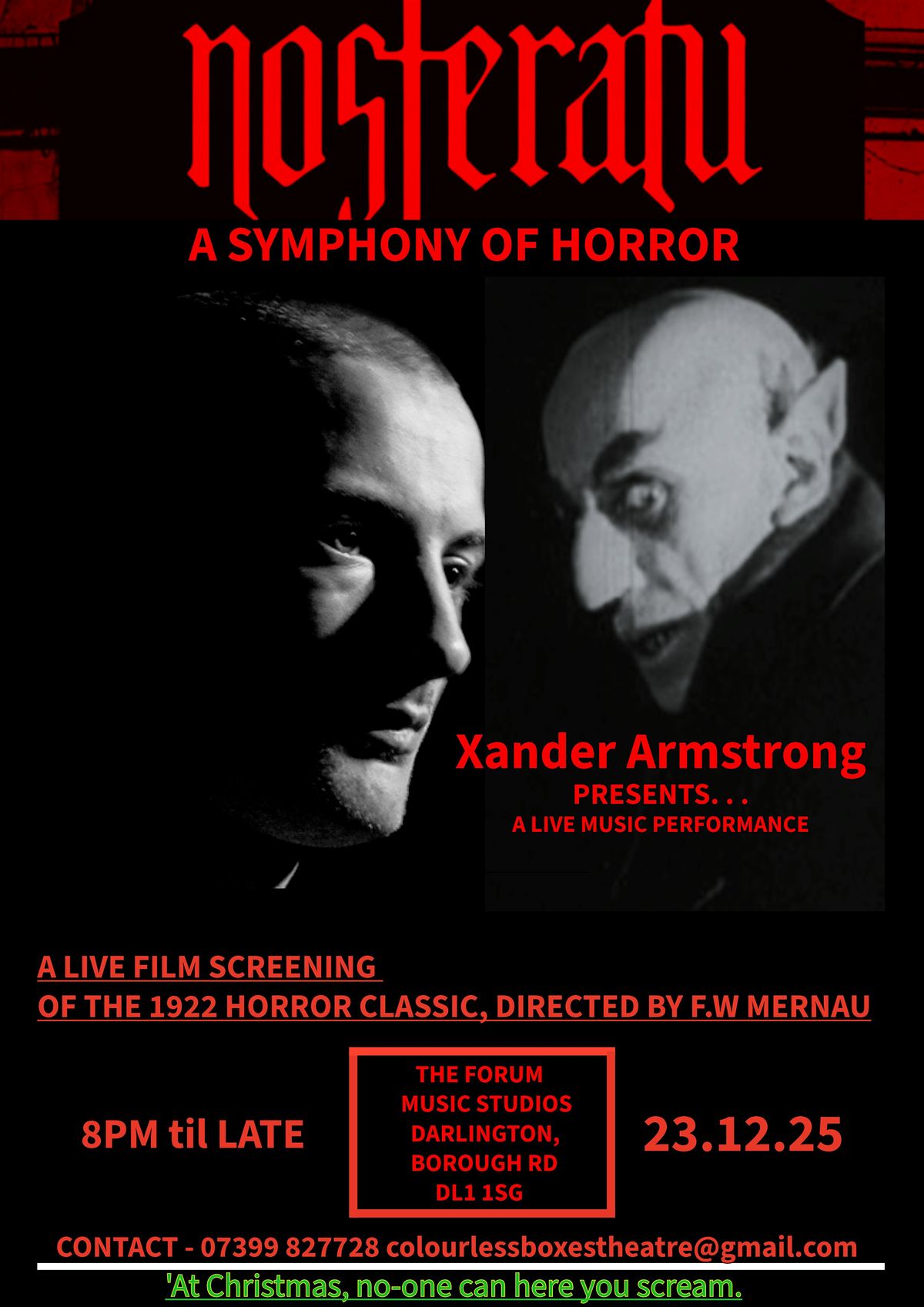 Nosferatu A Symphony Of Horror, 18 December | Event in Whitby | AllEvents