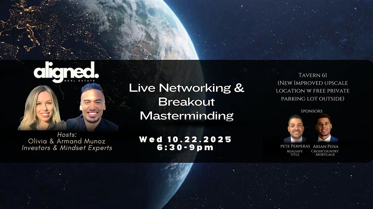 NJ Real Estate Investing Live Networking & Breakout Masterminding Meetup, 22 October | Event in Hackensack