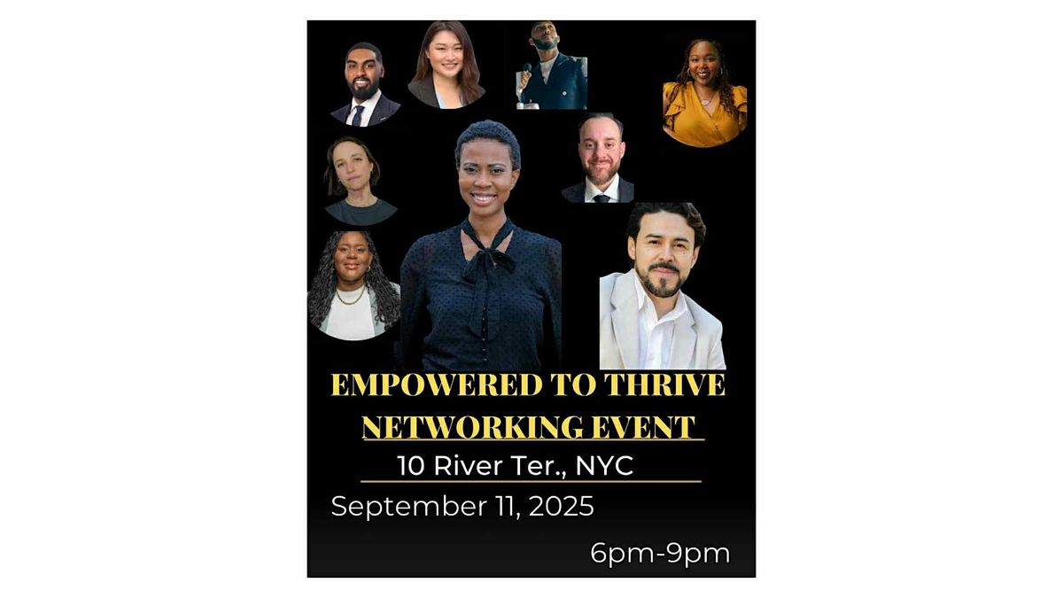 Empowered To Thrive, 11 September | Event in New York | AllEvents
