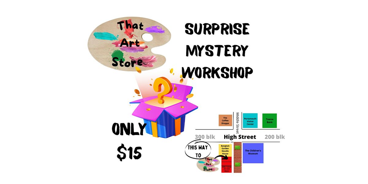 Surprise Mystery Workshop, 28 September | Event in Portsmouth | AllEvents