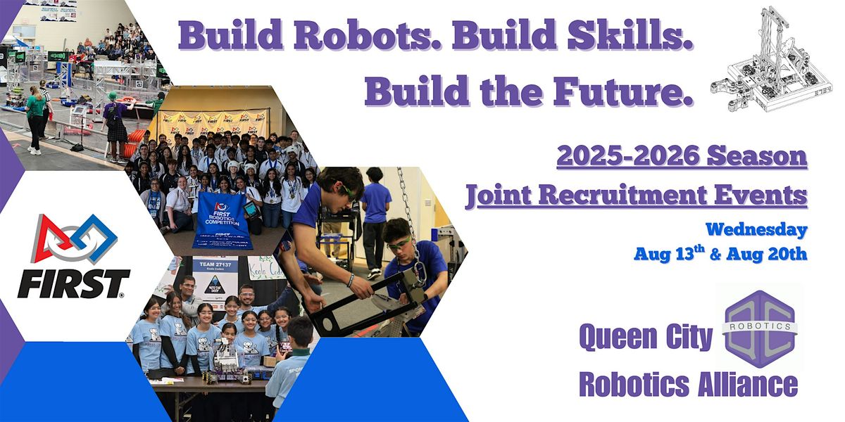 2025-2026 Season Robotics Teams Joint Recruitment, 13 August | Event in Charlotte | AllEvents