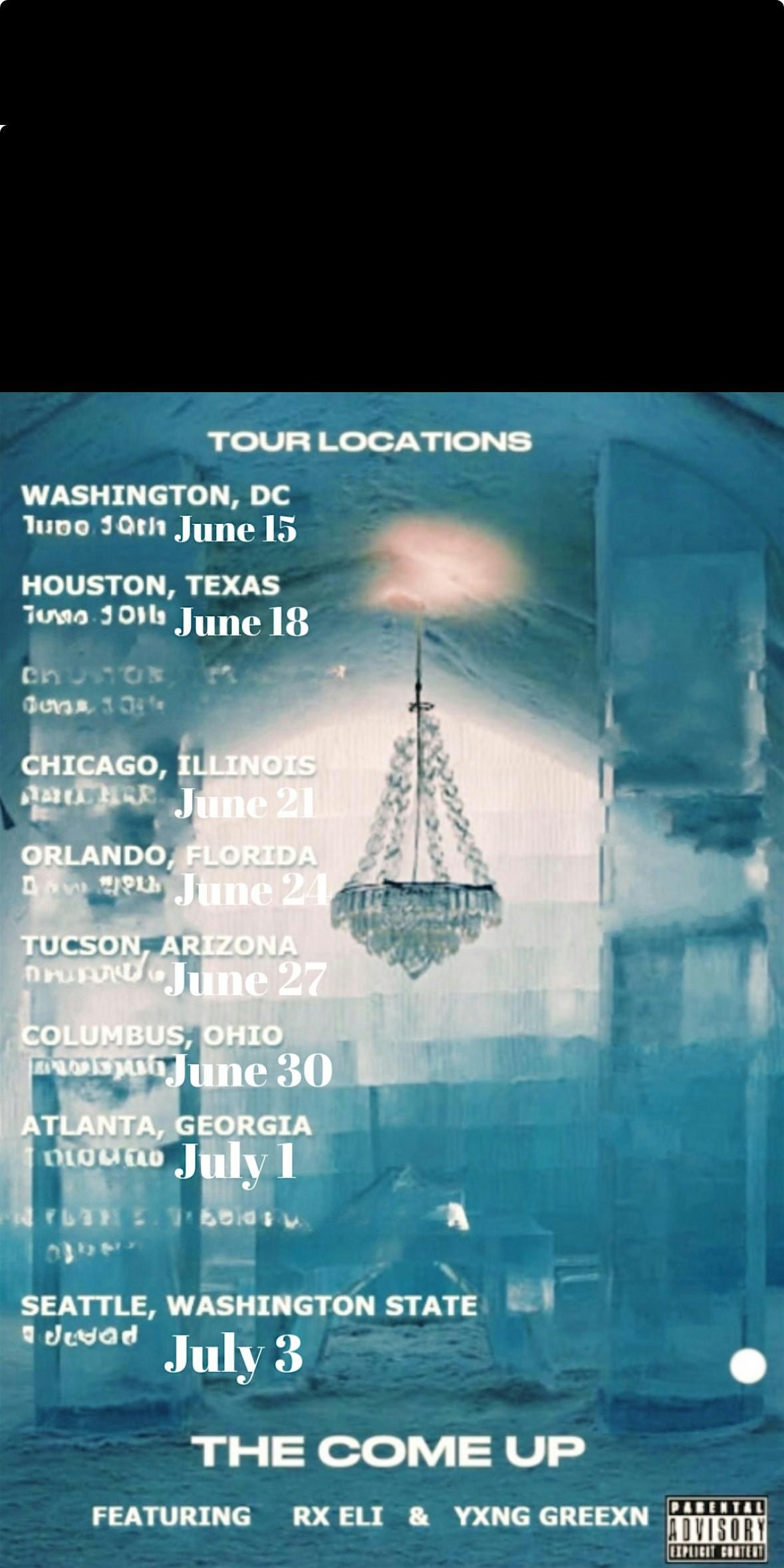 The Come Up T0ur Rx Eli, 27 June | Event in Tucson | AllEvents