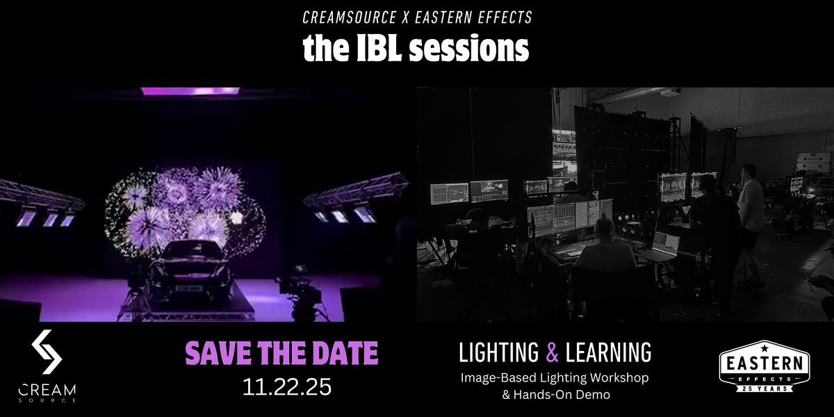 Eastern Effects and Creamsource: Image Based Lighting Event, 22 November | Event in Kearny | AllEvents