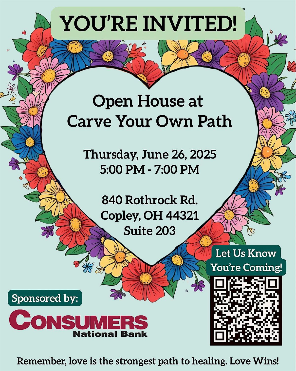 Carve Your Own Path Open House, 26 June | Event in Copley | AllEvents