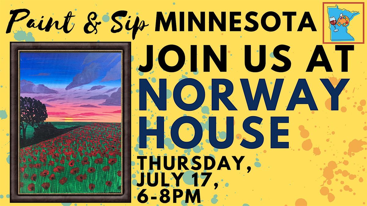 July 17 Paint & Sip at Norway House, 17 July | Event in Minneapolis | AllEvents