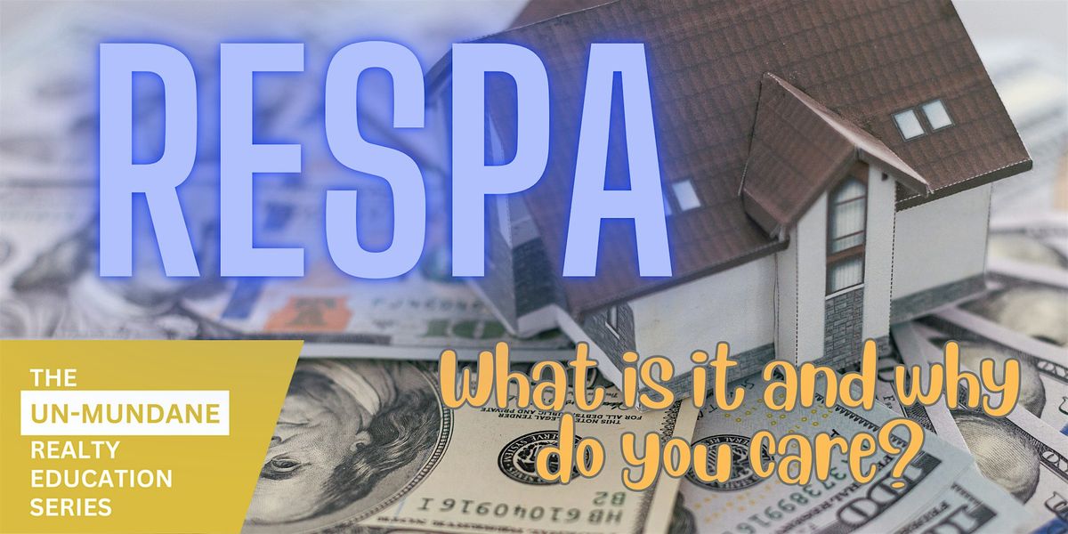 Free CE Class | RESPA: What is it and why do you care? | 3  Law Credits, 14 August | Event in Las Vegas | AllEvents
