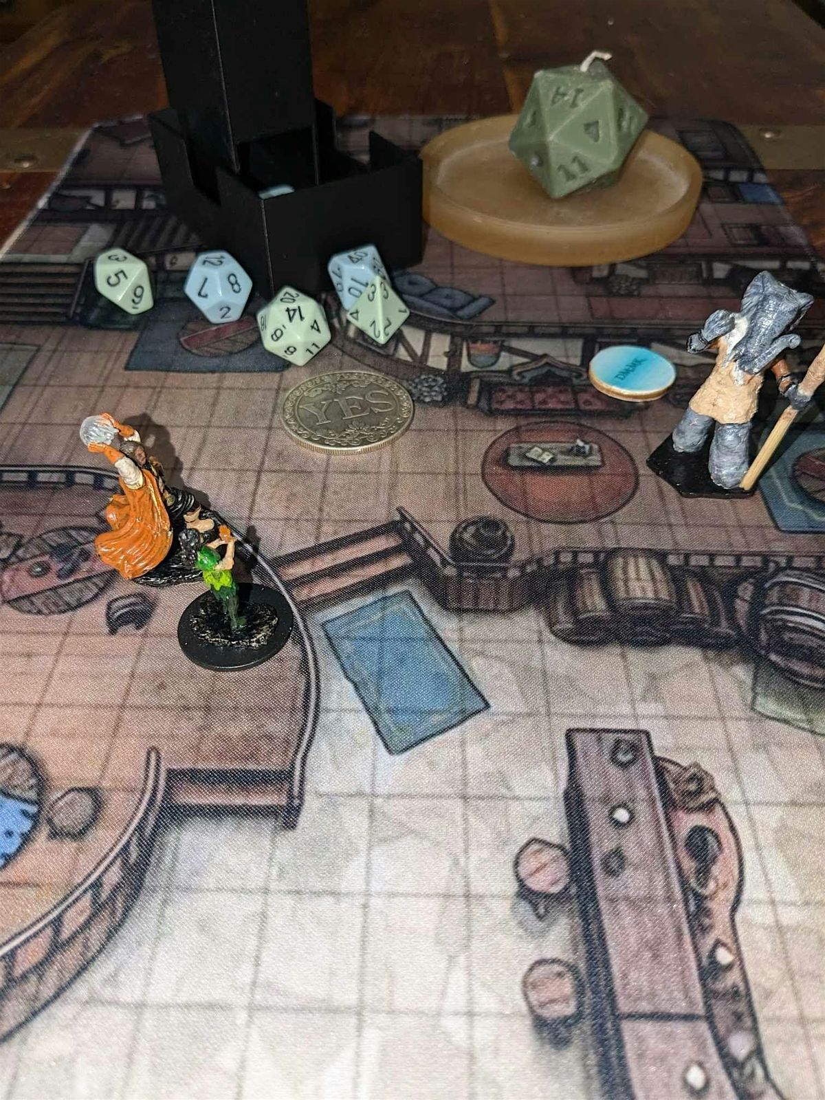 D&D&D&D (Dungeons & Dragons & Dinner & Drinks) - The Journal of Tover Stow, 1 November