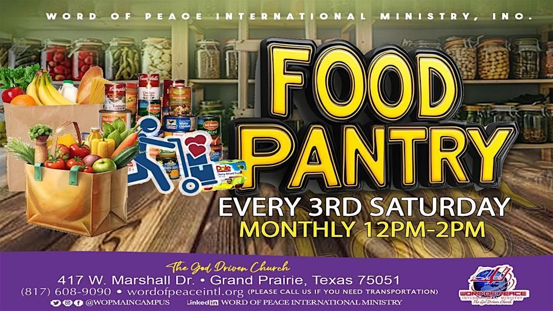 Monthly Drive-thru Food Pantry | Event in Grand Prairie | AllEvents