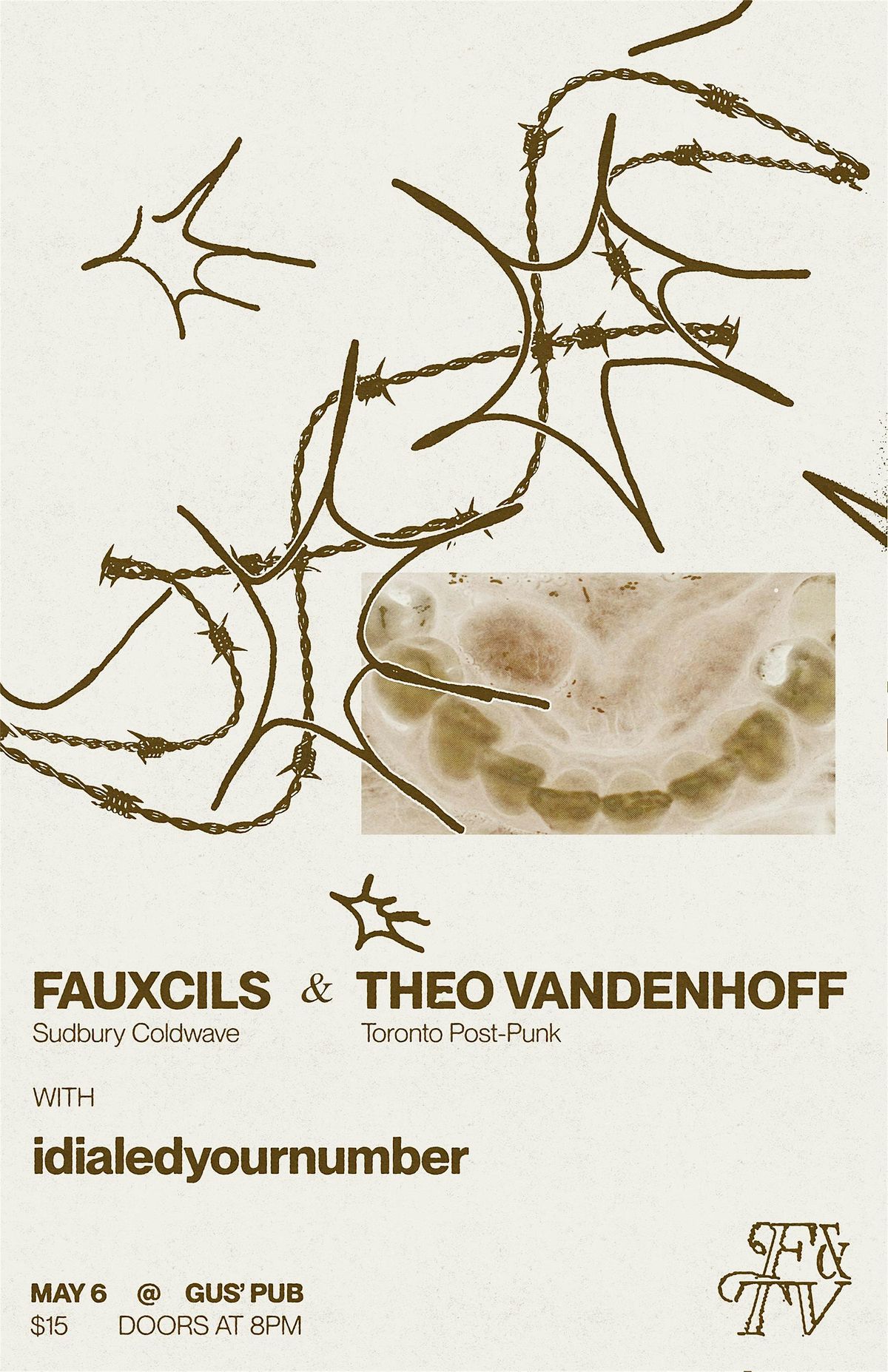 Theo Vandenhoff // Fauxcils // idialedyournumber | Event in Halifax | AllEvents