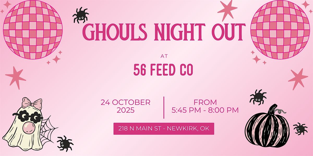 Ghouls Night Out at 56 Feed Co, 24 October | Event in Newkirk | AllEvents