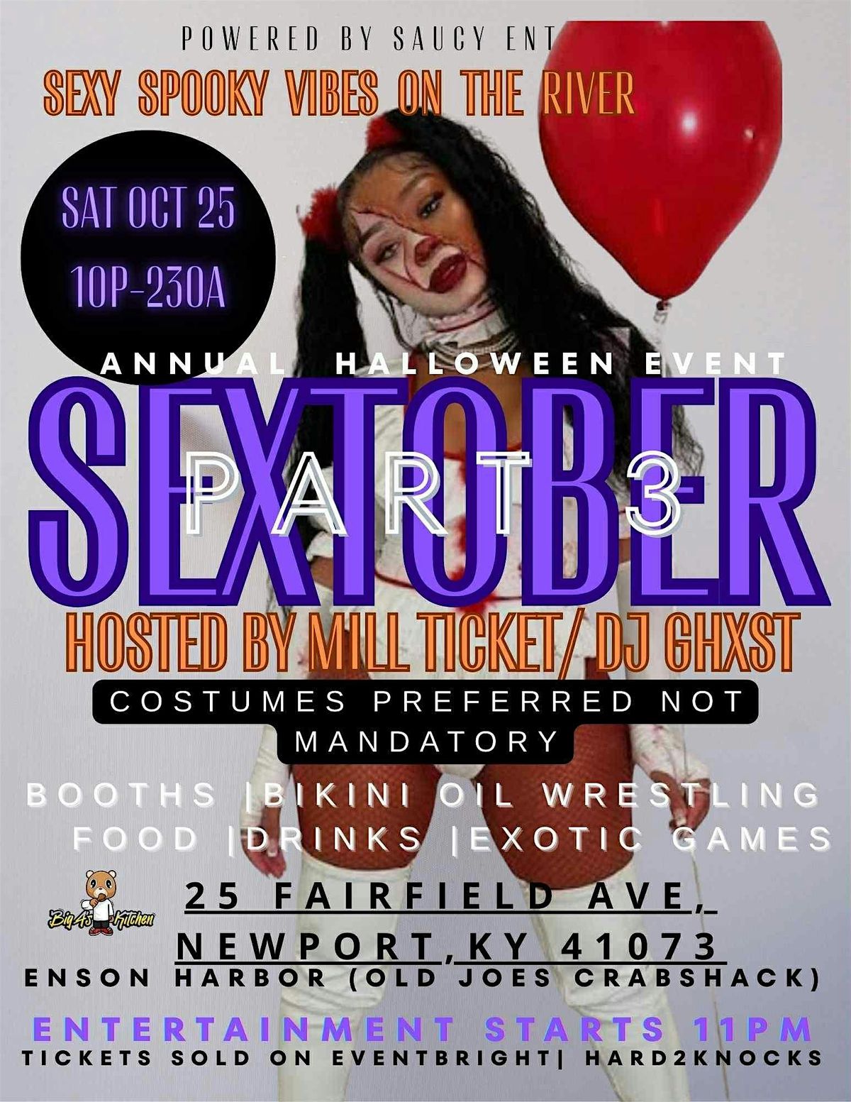 Sextober Part 3 ON THE RIVER, 25 October | Event in Bellevue | AllEvents