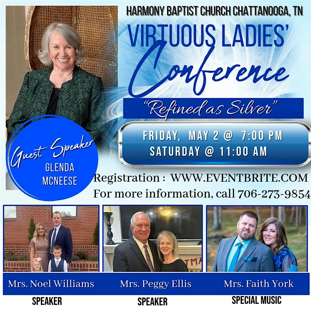 Virtuous Ladies’ Conference, 2 May | Event in Chattanooga | AllEvents