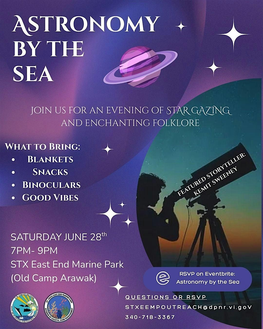 Astronomy by the Sea, 20 September | Event in Christiansted | AllEvents