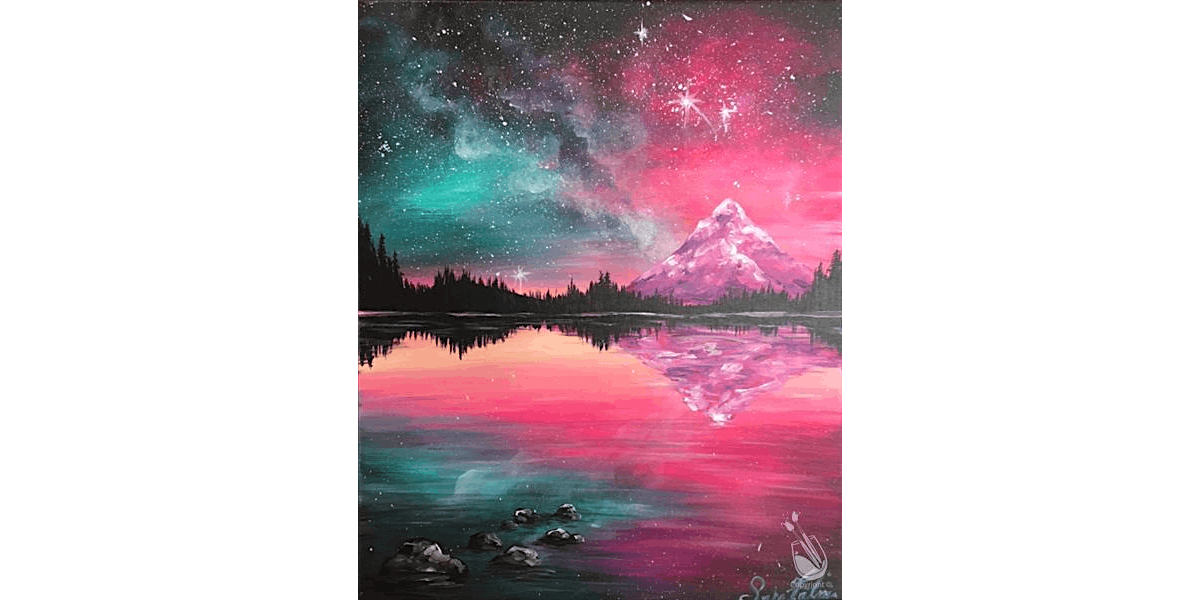 Galactic Glow - Paint and Sip in San Antonio | Classpop!™, 22 August | Event in San Antonio | AllEvents