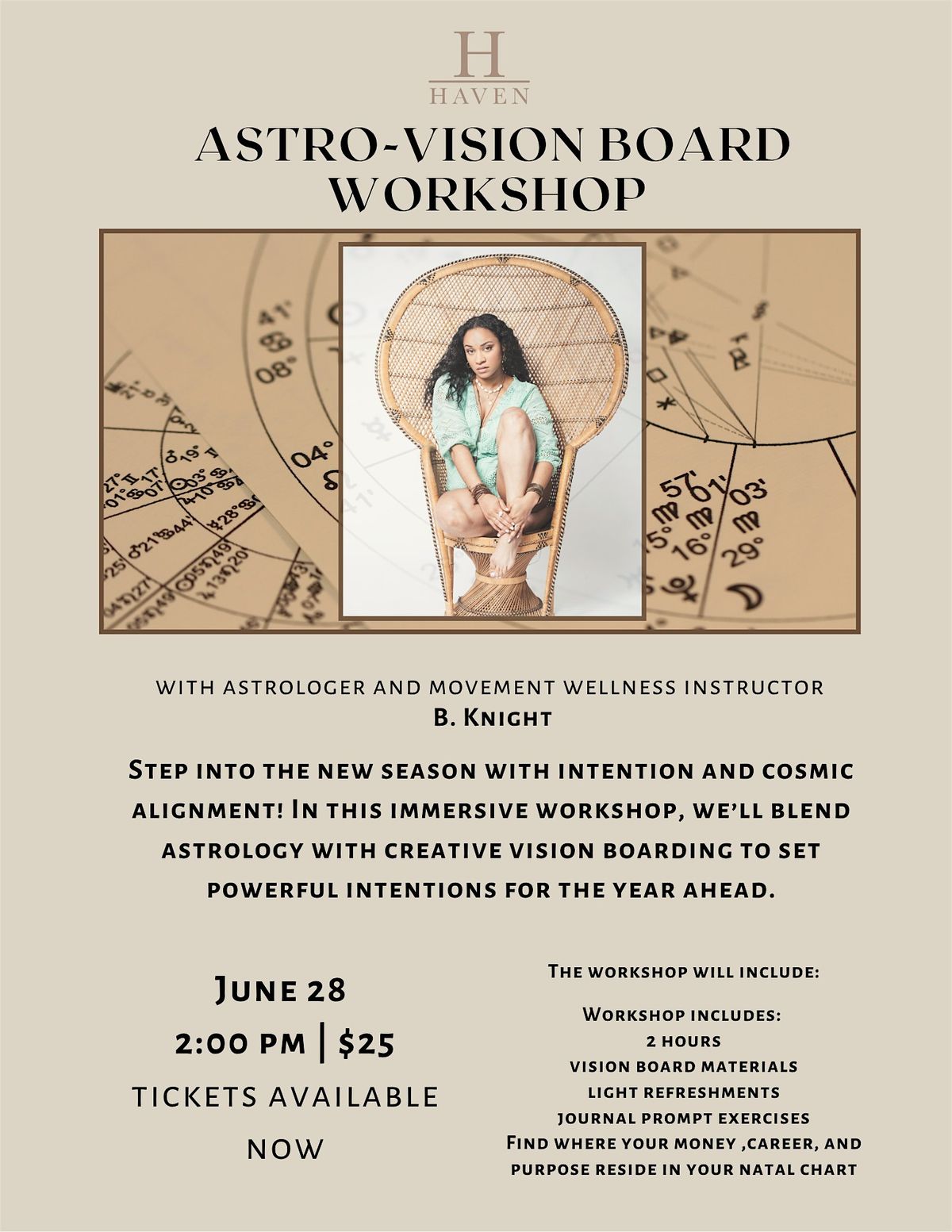 Astro-Vision Board Workshop!, 28 June | Event in Knightdale | AllEvents