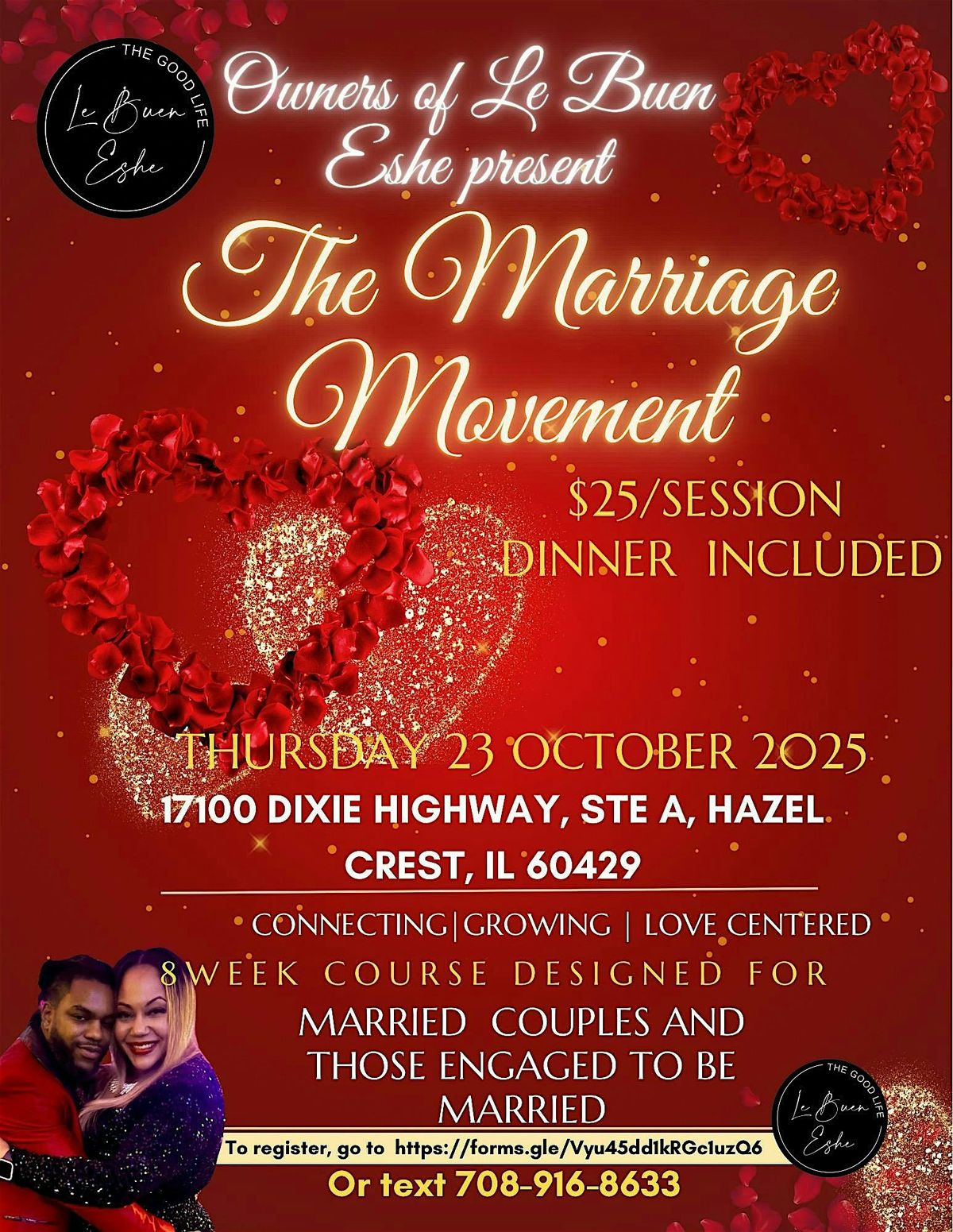The Marriage Movement, 23 October | Event in Hazel Crest | AllEvents