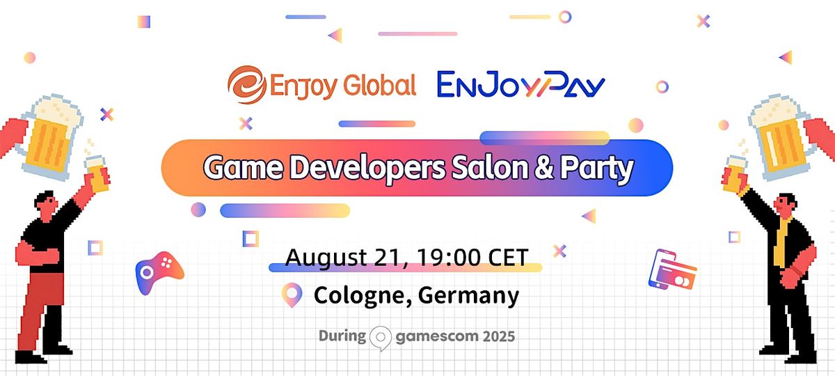 【Gamescom】Game Developers Salon & Party, 21 August | Event in Köln | AllEvents