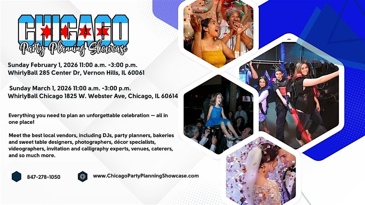 PARTY PLANNING SHOWCASE AT WHIRLYBALL CHICAGO, 1 March | Event in Chicago | AllEvents