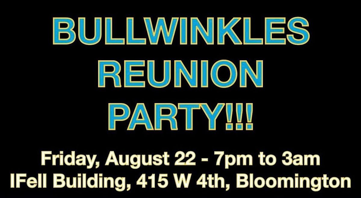 Bullwinkles Reunion Party 2025, 22 August | Event in Bloomington | AllEvents