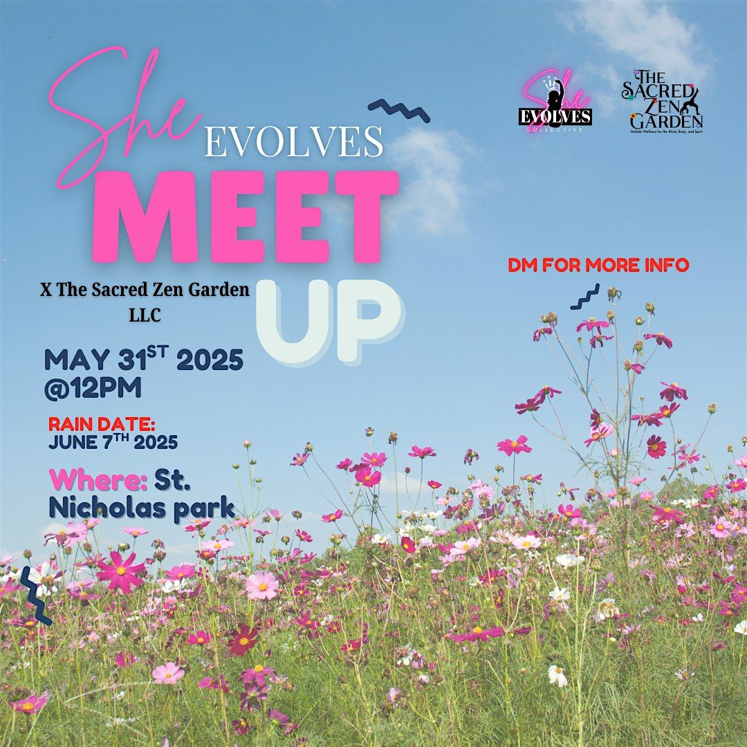 She Evolves Meet Up, 31 May | Event in New York | AllEvents