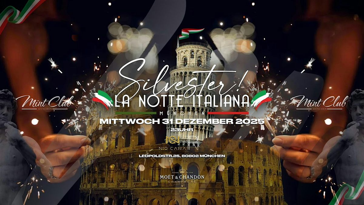 La Notte Italiana Silvester 2025/2026, 31 December | Event in München | AllEvents