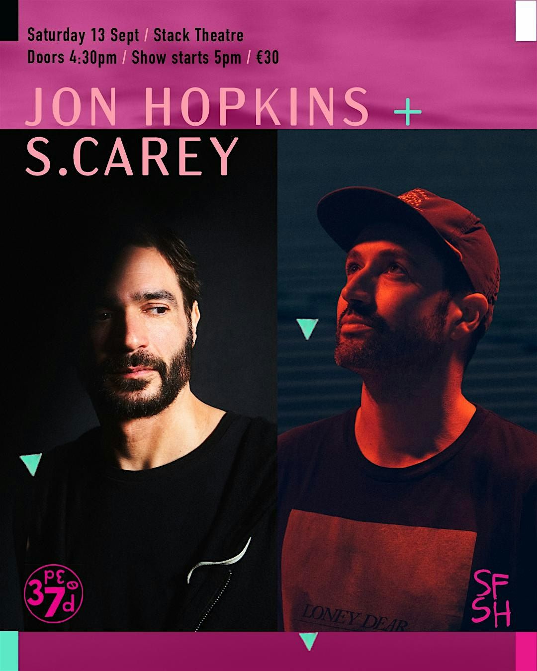 Jon Hopkins + S.Carey, 13 September | Event in Cork | AllEvents