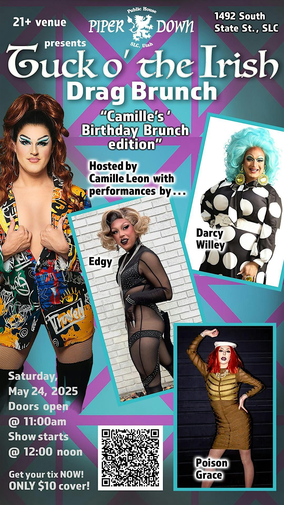 Tuck O’ the Irish Drag Brunch, 24 May | Event in Salt Lake City | AllEvents