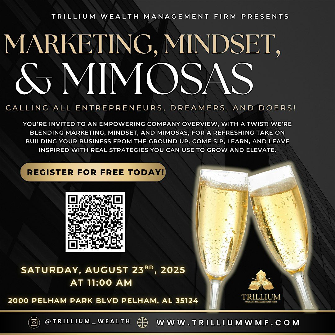 Marketing, Mindset, & Mimosas, 23 August | Event in Pelham | AllEvents