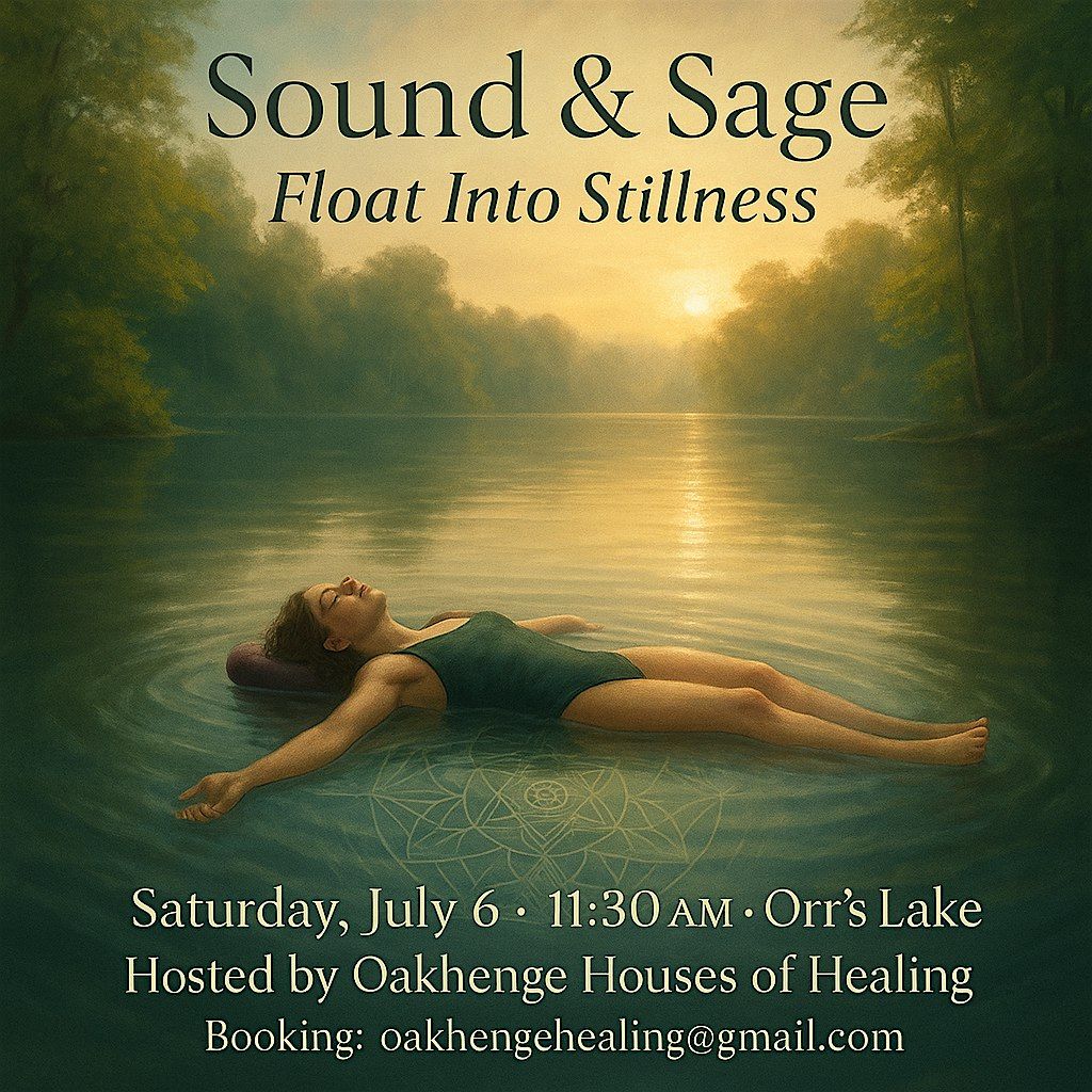 Sound & Sage: Float Into Stillness, 6 July | Event in Cambridge | AllEvents
