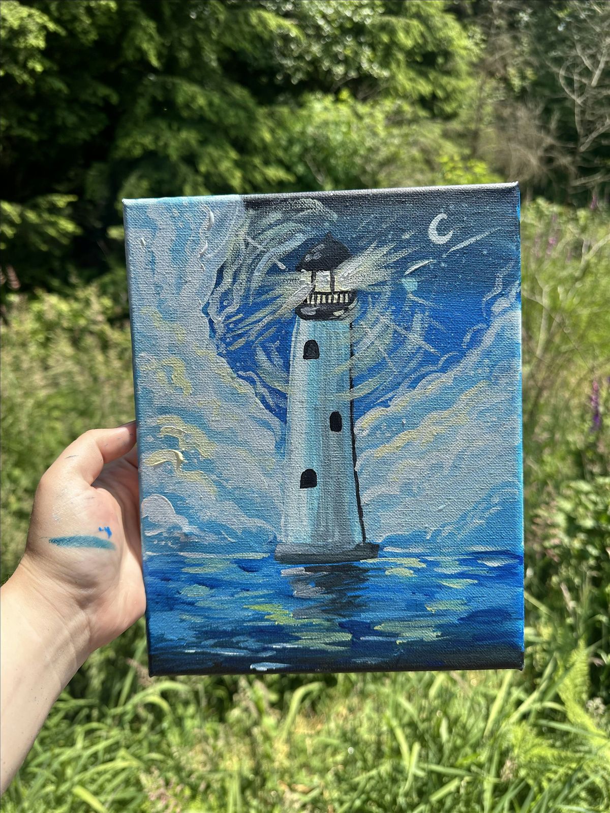 Lighthouse Paint-N-Sip at Alder & Co, 29 June | Event in Raymond | AllEvents