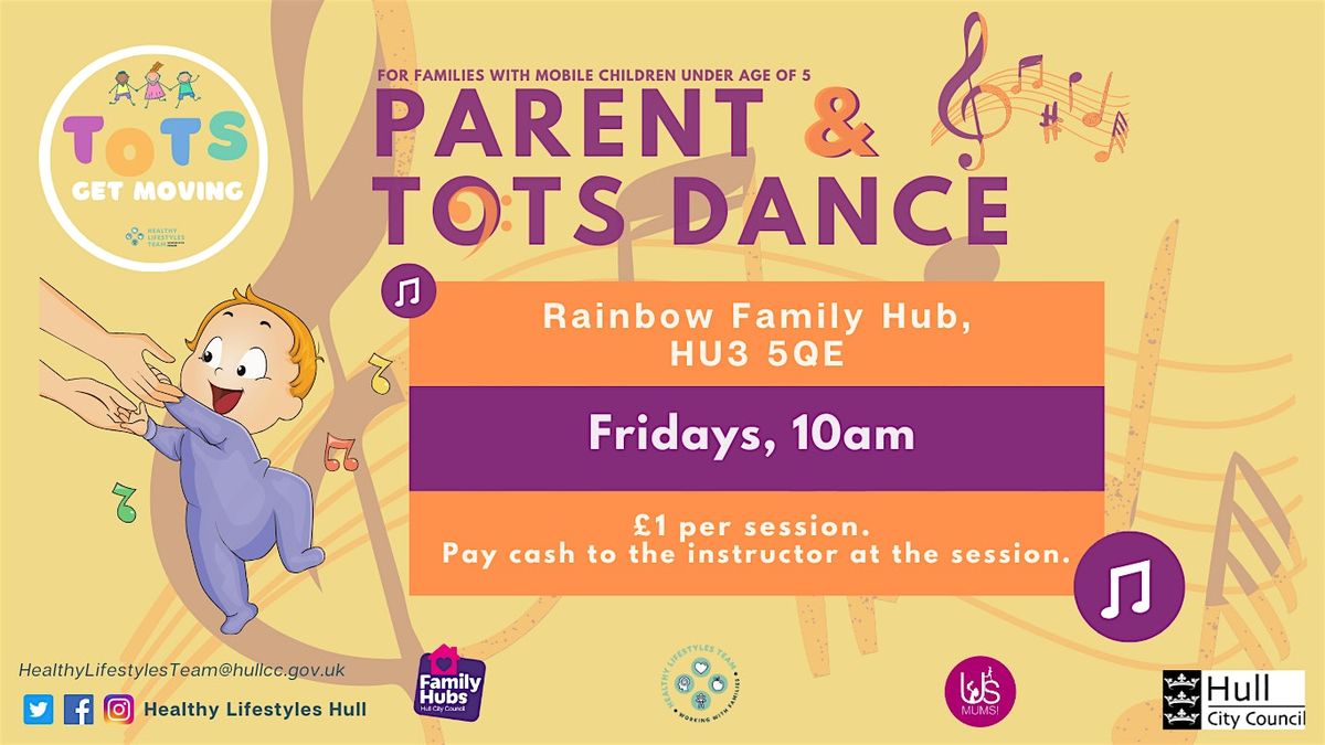Parent and Tots Dance (Rainbow Family Hub) | Event in Kingston upon Hull | AllEvents