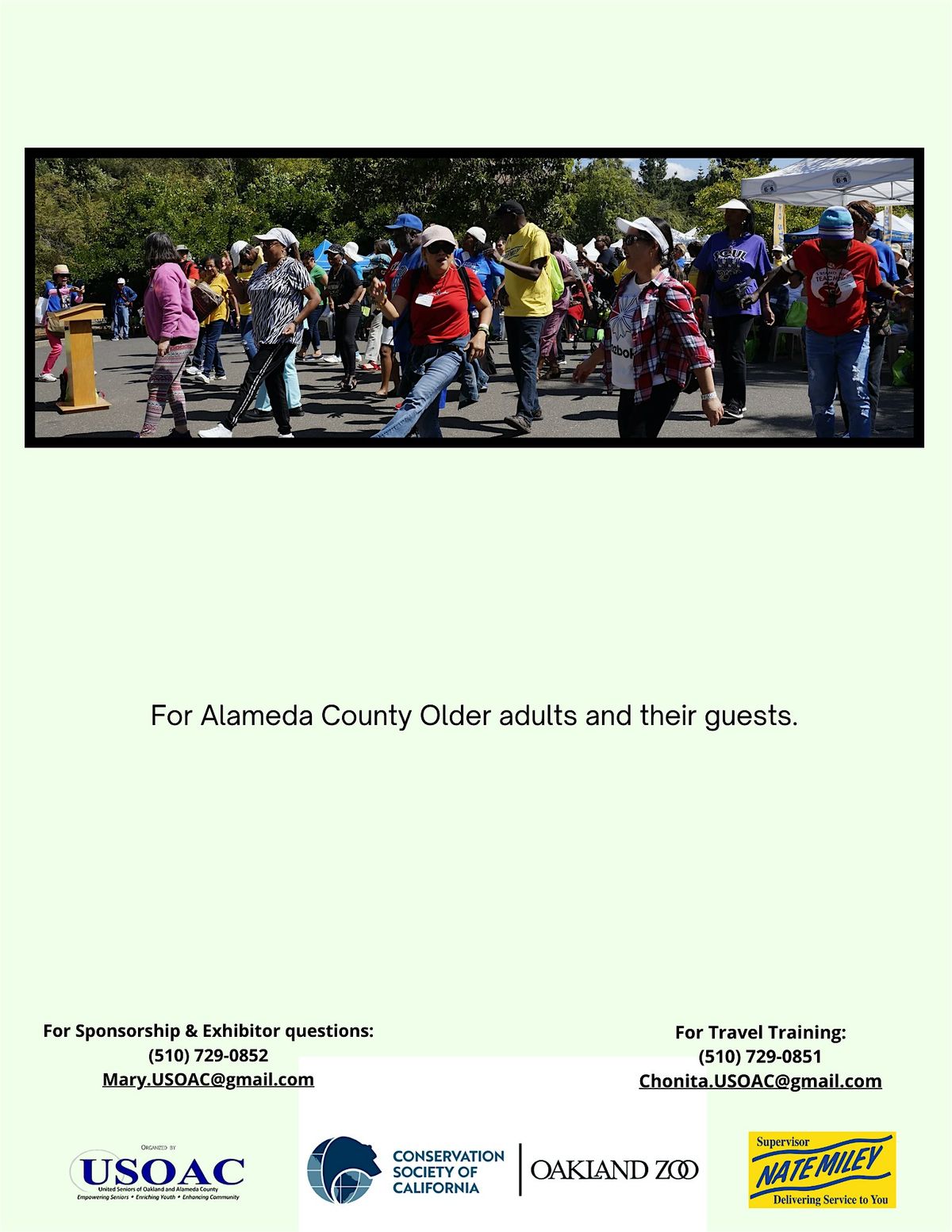 22nd Annual Healthy Living Festival - Free Senior Festival w/ Lunch at Zoo, 25 September | Event in Oakland