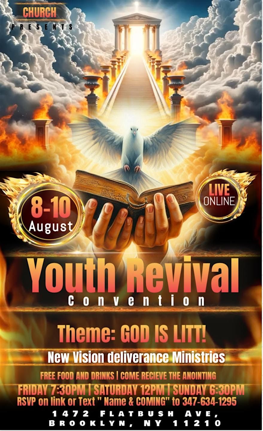 YOUTH CONVENTION 2025, 8 August | Event in Brooklyn | AllEvents