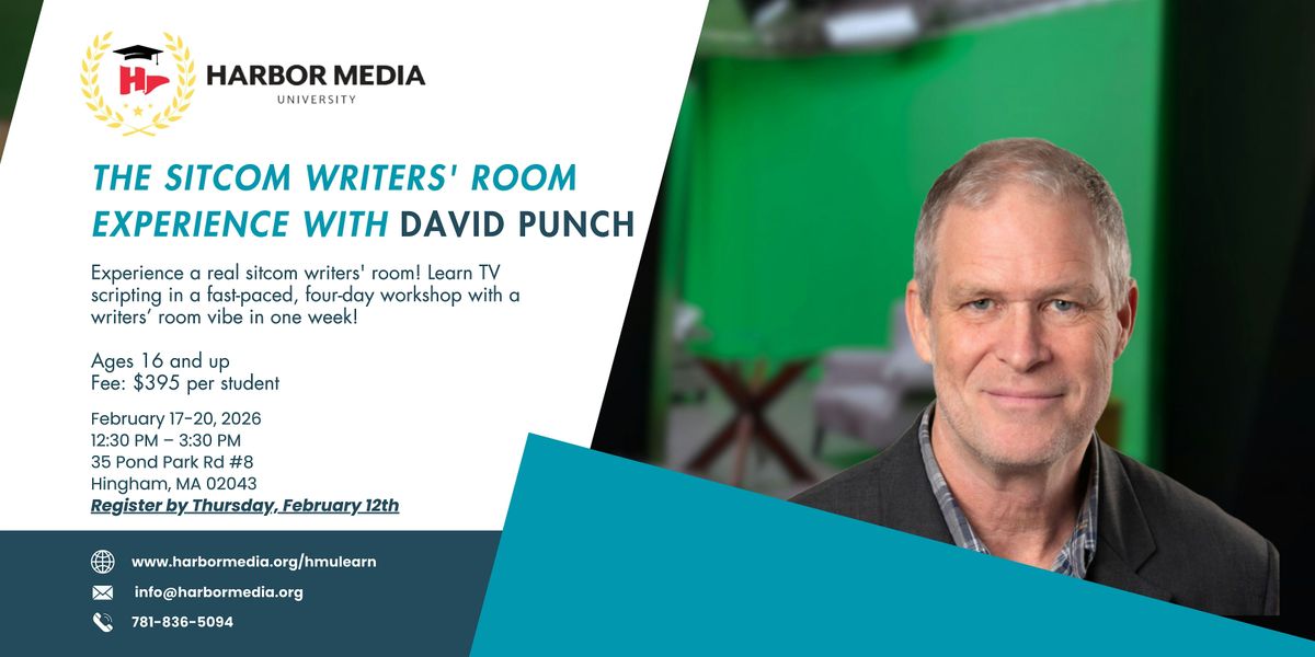 The Sitcom Writers Room Experience with David Punch