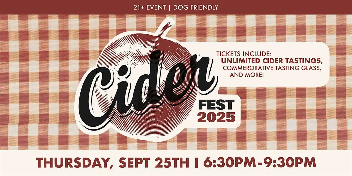 Cider Fest 2025, 25 September | Event in Chicago | AllEvents