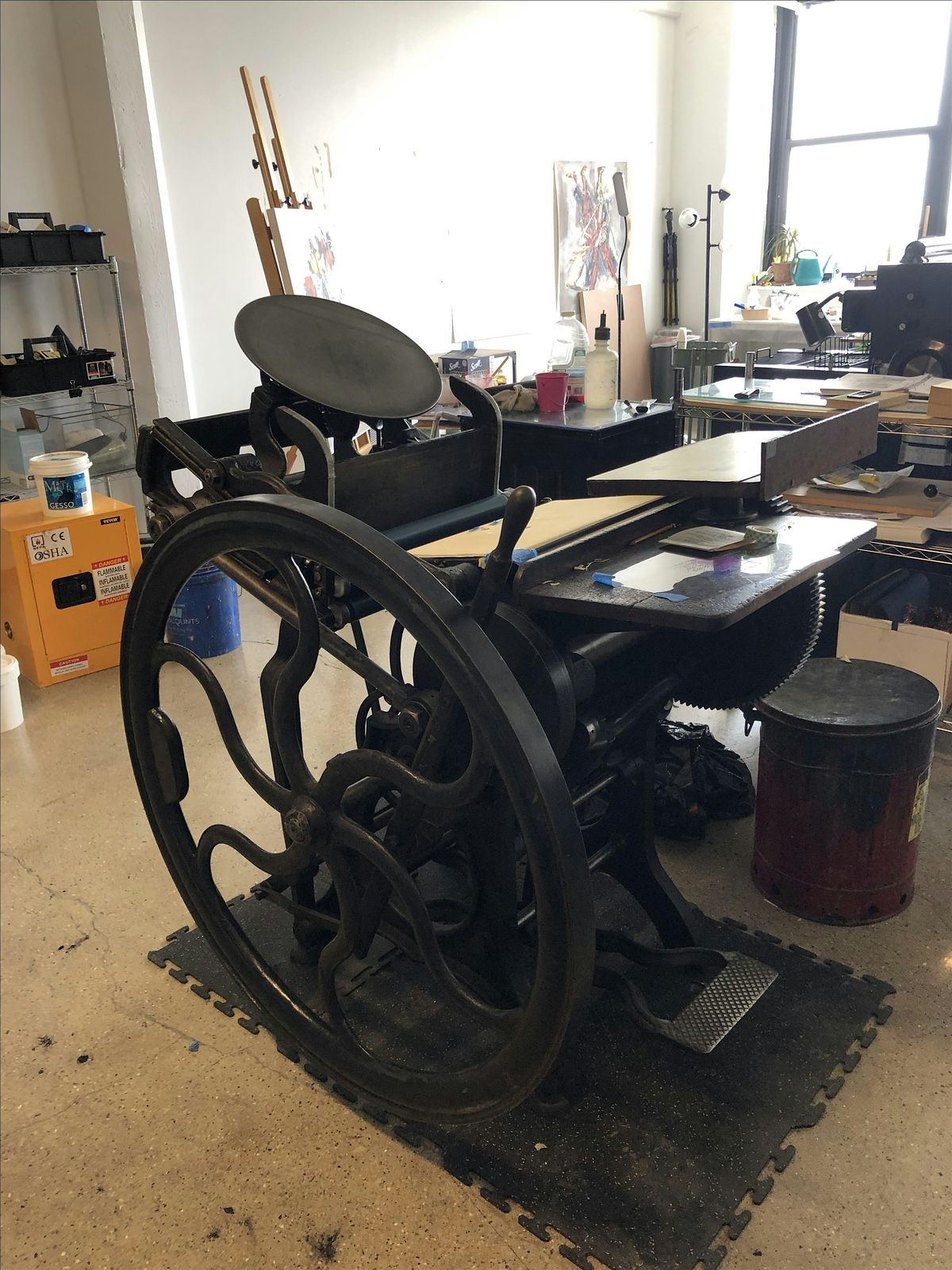 Open Studio + Etching Press Drypoint Demo, Elliott Rayner Studio ...